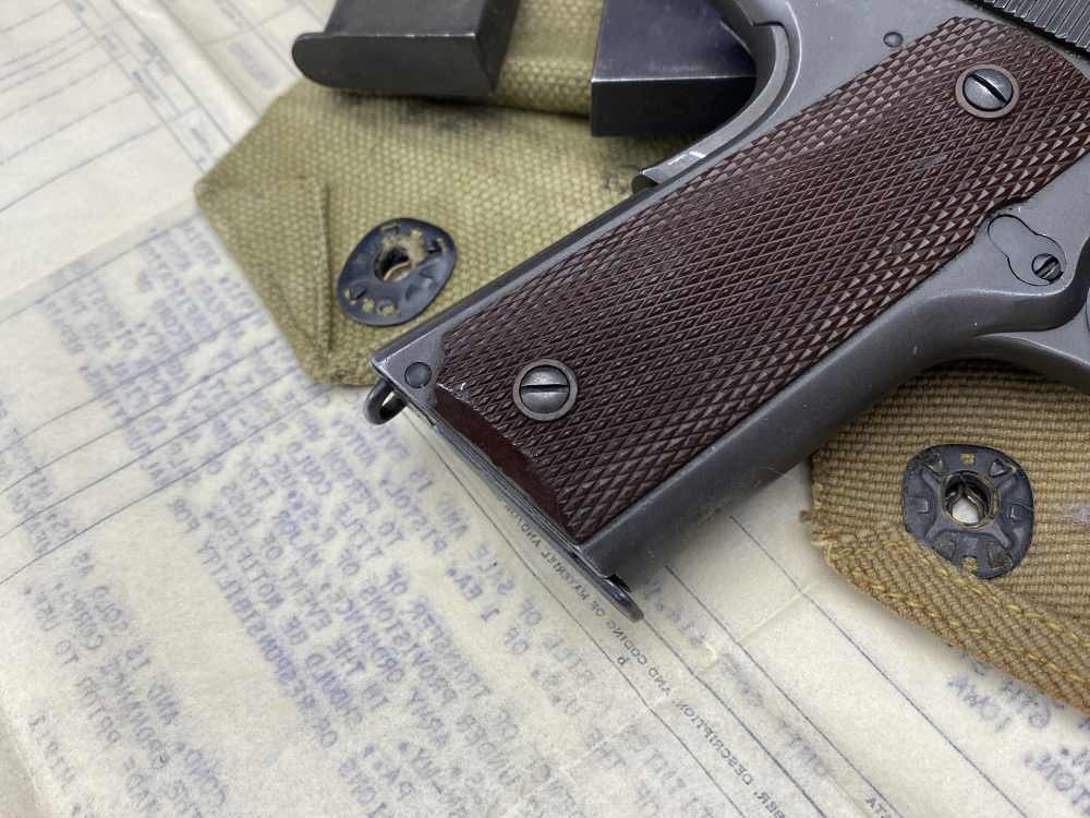 HISTORIC WWI 1914 Springfield Armory 1911 US Army COMPLETE MILITARY PACKAGE-img-16