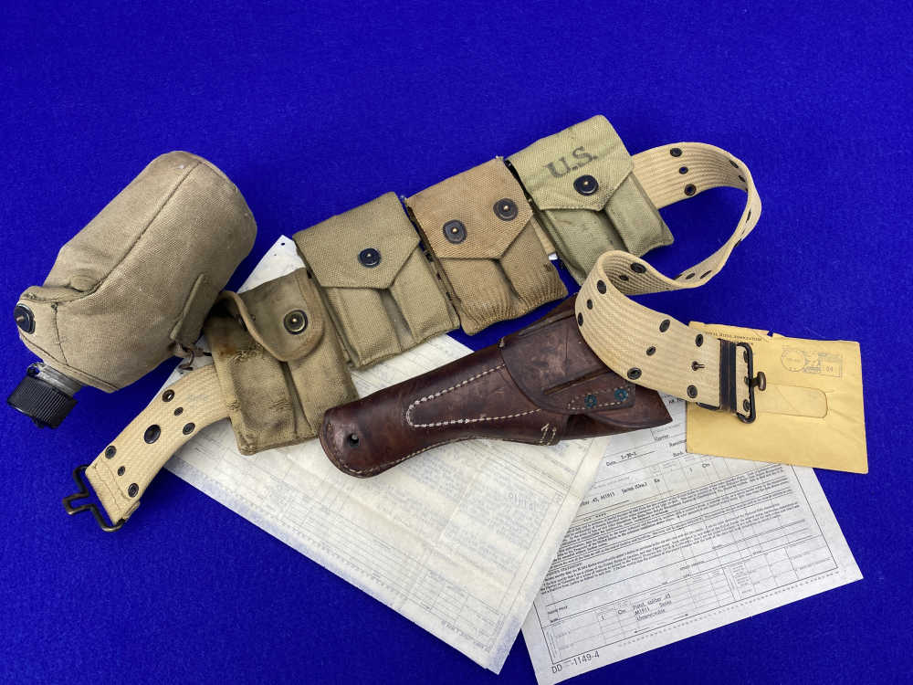 HISTORIC WWI 1914 Springfield Armory 1911 US Army COMPLETE MILITARY PACKAGE-img-48