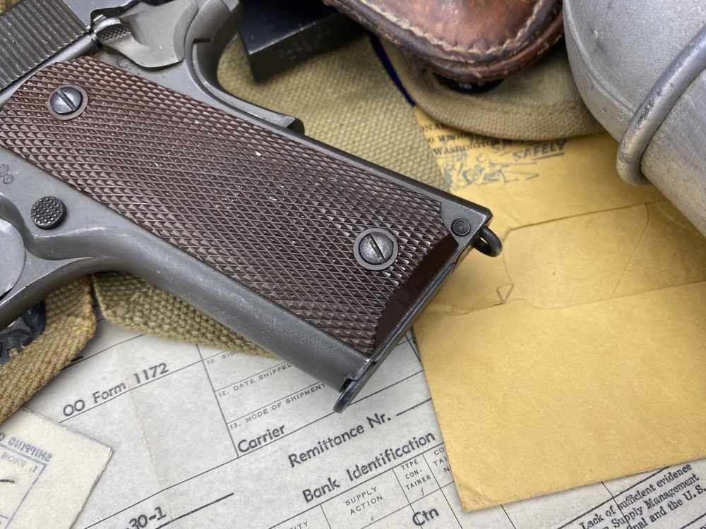 HISTORIC WWI 1914 Springfield Armory 1911 US Army COMPLETE MILITARY PACKAGE-img-7