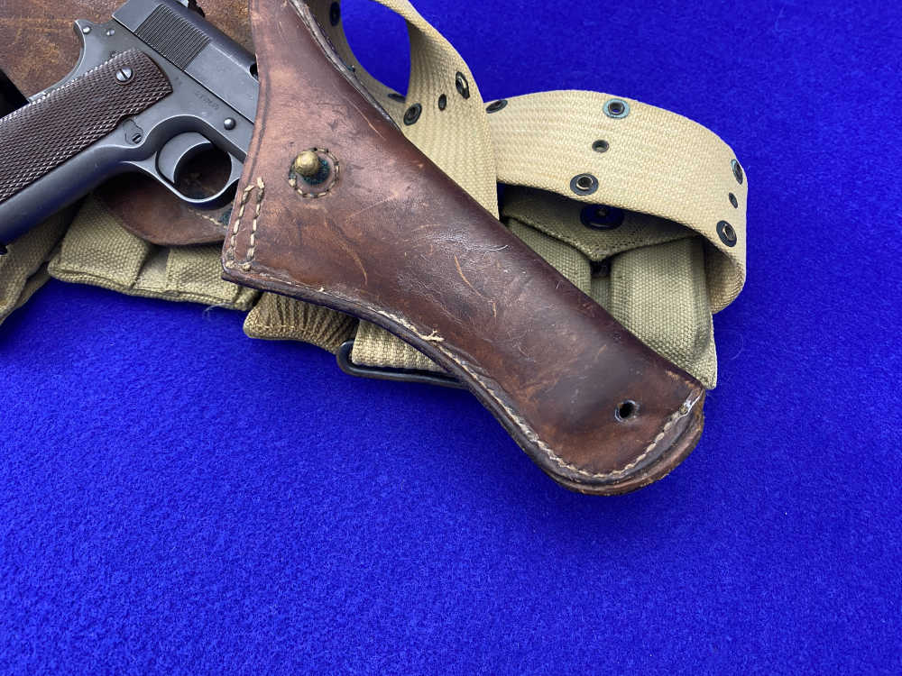 HISTORIC WWI 1914 Springfield Armory 1911 US Army COMPLETE MILITARY PACKAGE-img-57