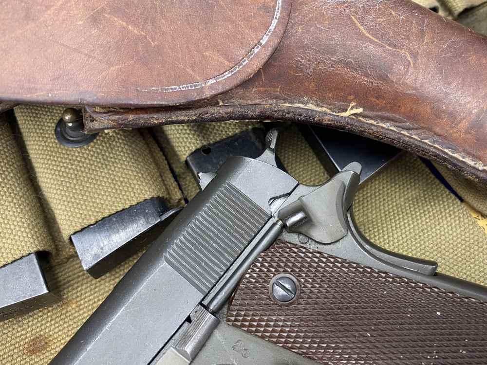 HISTORIC WWI 1914 Springfield Armory 1911 US Army COMPLETE MILITARY PACKAGE-img-9