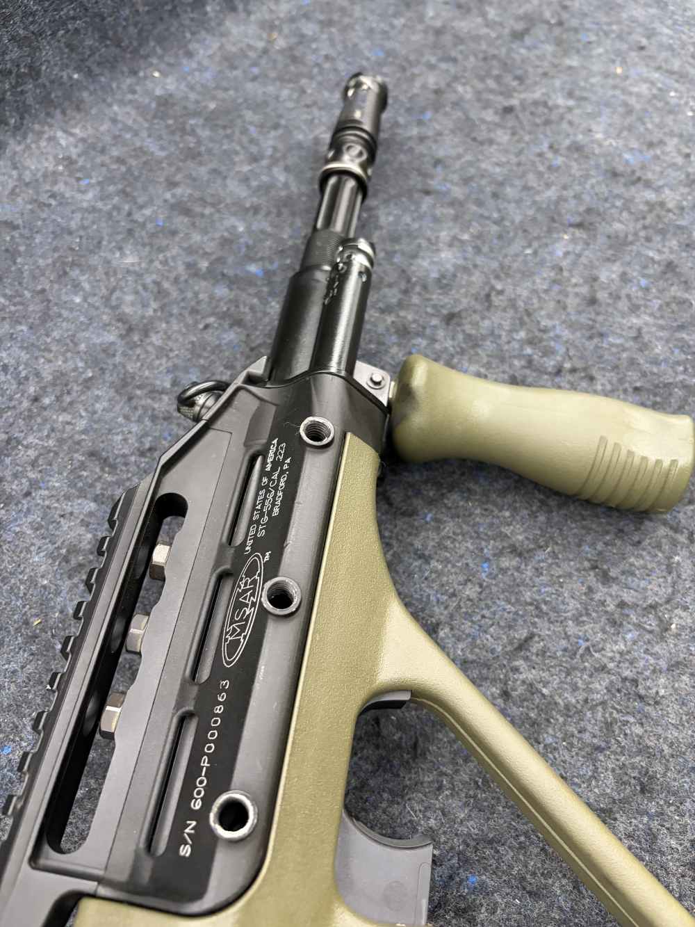 MSAR STG-556 BULLPUP RIFLE 5.56MM NATO w/THREE MAGS-img-4