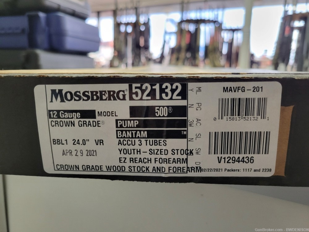 Mossberg 500 Bantam All Purpose Youth 12ga Crown Grade 24" 52132-img-2