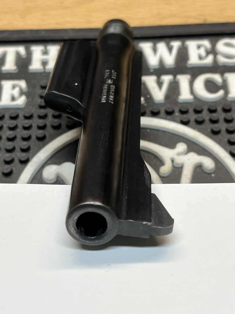 Barrel S&W Highway Patrolman 6 in. .357 magnum Blue-img-3
