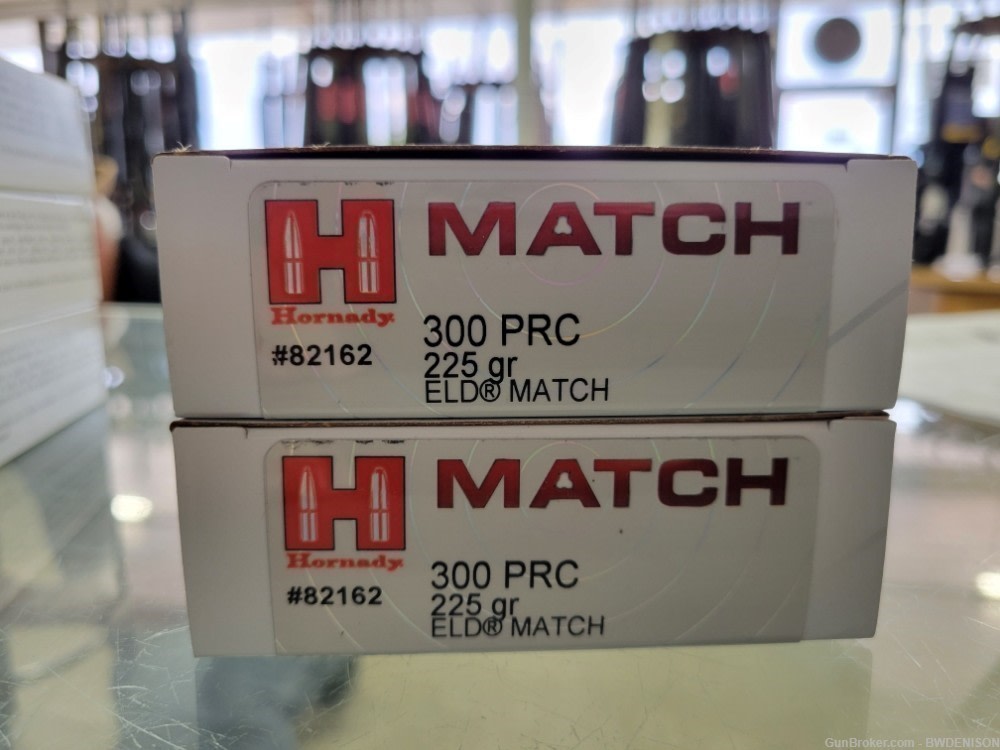 Hornady Match 300 PRC 225gr Eld Match 40 Rounds Hornady 82162-img-0