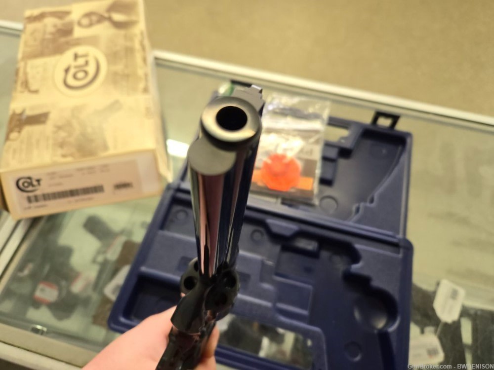 Extremely Nice 1992 Colt Python 357 Mag Blued 6" With Box And Paperwork-img-3