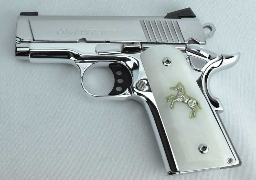 Bright Polished Colt Defender .45 ACP O7000XE NEW Compact 1911-img-18