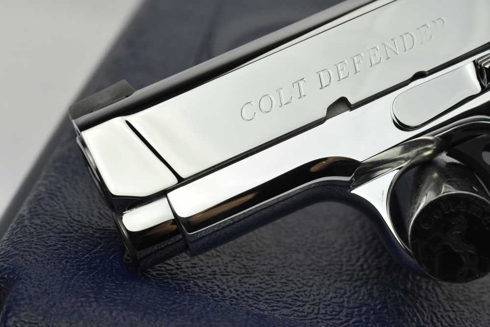 Bright Polished Colt Defender .45 ACP O7000XE NEW Compact 1911-img-4