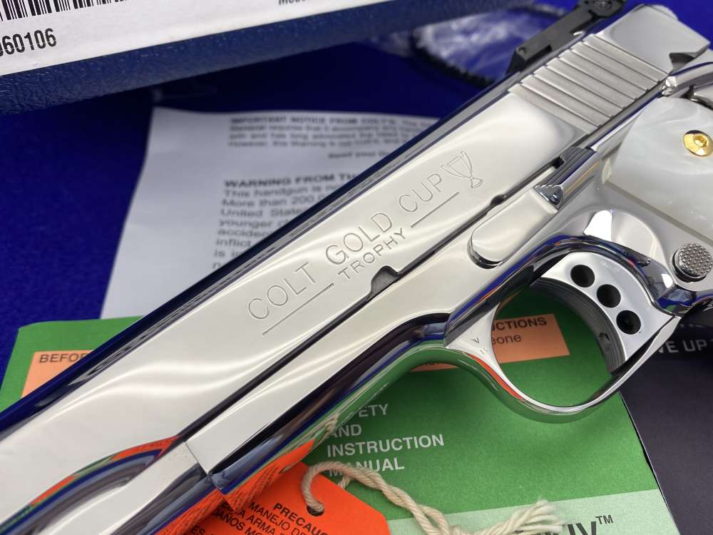 Colt Gold Cup Trophy 9mm -ULTIMATE POLISHED STAINLESS FINISH- 100% Flawless-img-8