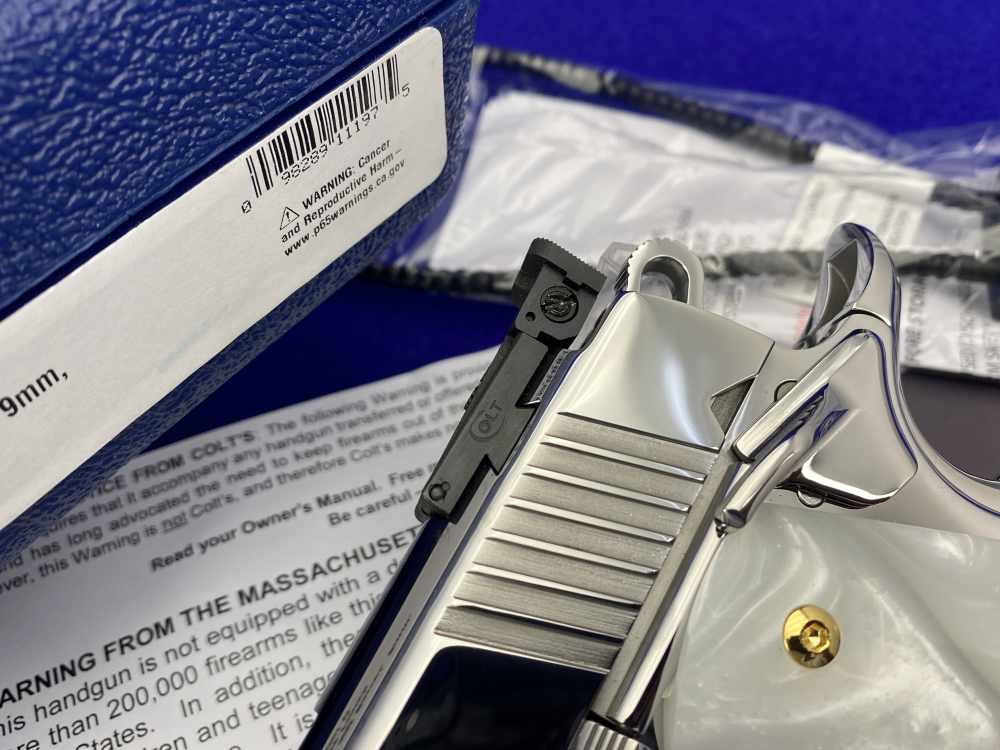 Colt Gold Cup Trophy 9mm -ULTIMATE POLISHED STAINLESS FINISH- 100% Flawless-img-12