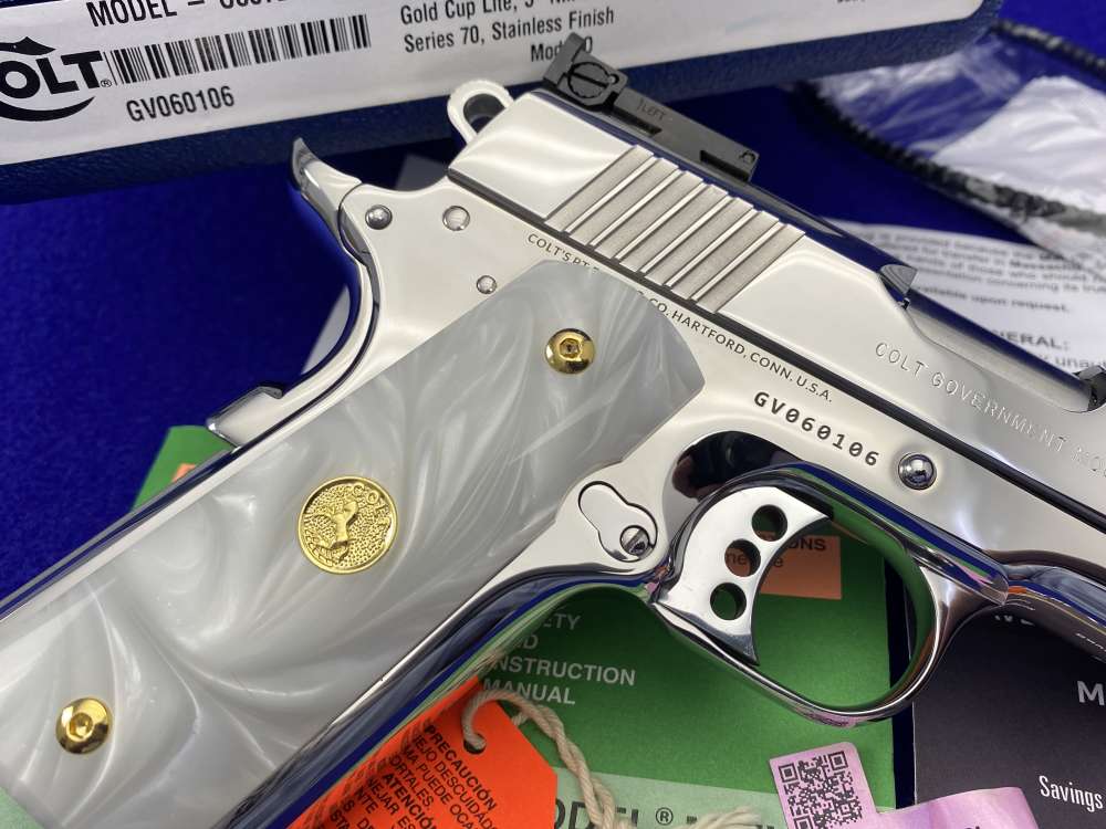 Colt Gold Cup Trophy 9mm -ULTIMATE POLISHED STAINLESS FINISH- 100% Flawless-img-17