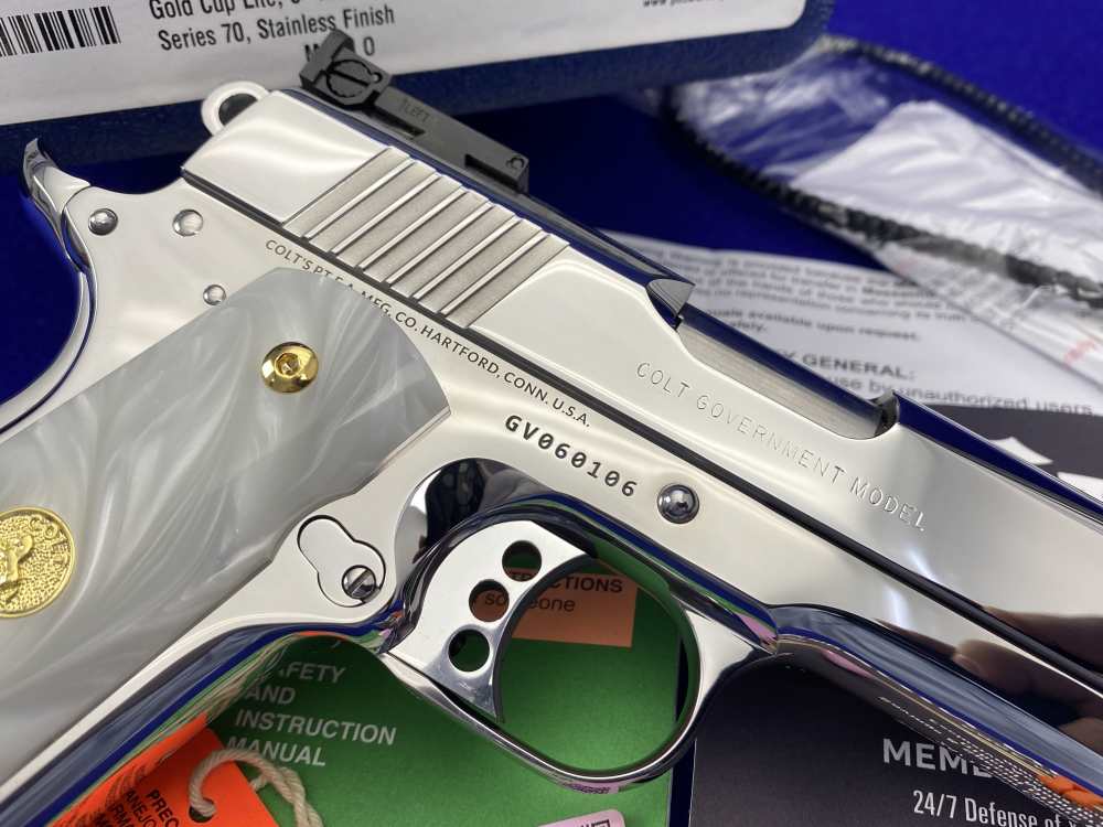Colt Gold Cup Trophy 9mm -ULTIMATE POLISHED STAINLESS FINISH- 100% Flawless-img-19