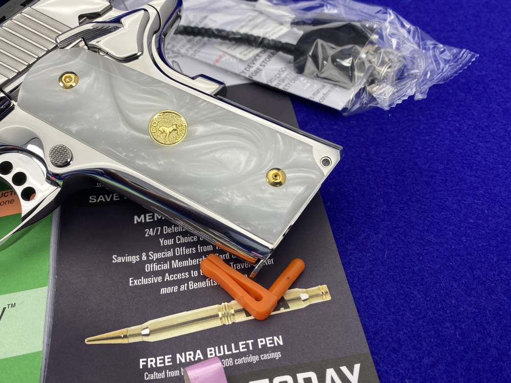 Colt Gold Cup Trophy 9mm -ULTIMATE POLISHED STAINLESS FINISH- 100% Flawless-img-4
