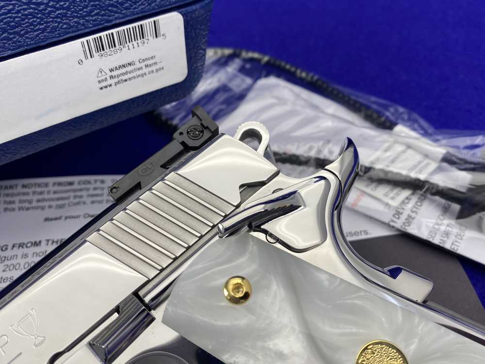 Colt Gold Cup Trophy 9mm -ULTIMATE POLISHED STAINLESS FINISH- 100% Flawless-img-6