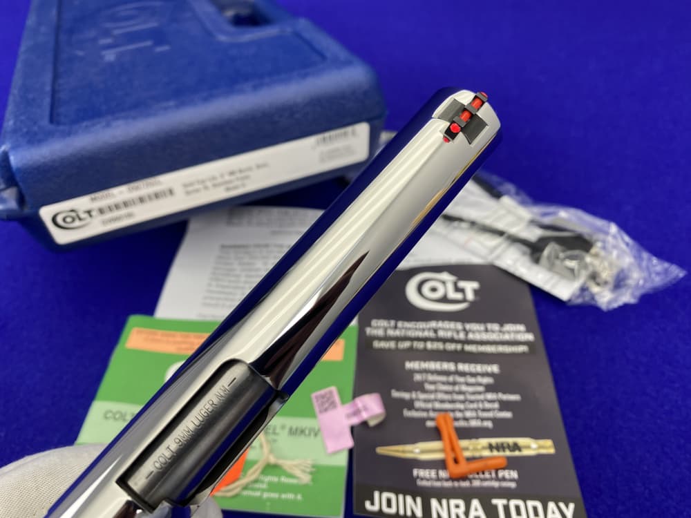 Colt Gold Cup Trophy 9mm -ULTIMATE POLISHED STAINLESS FINISH- 100% Flawless-img-29