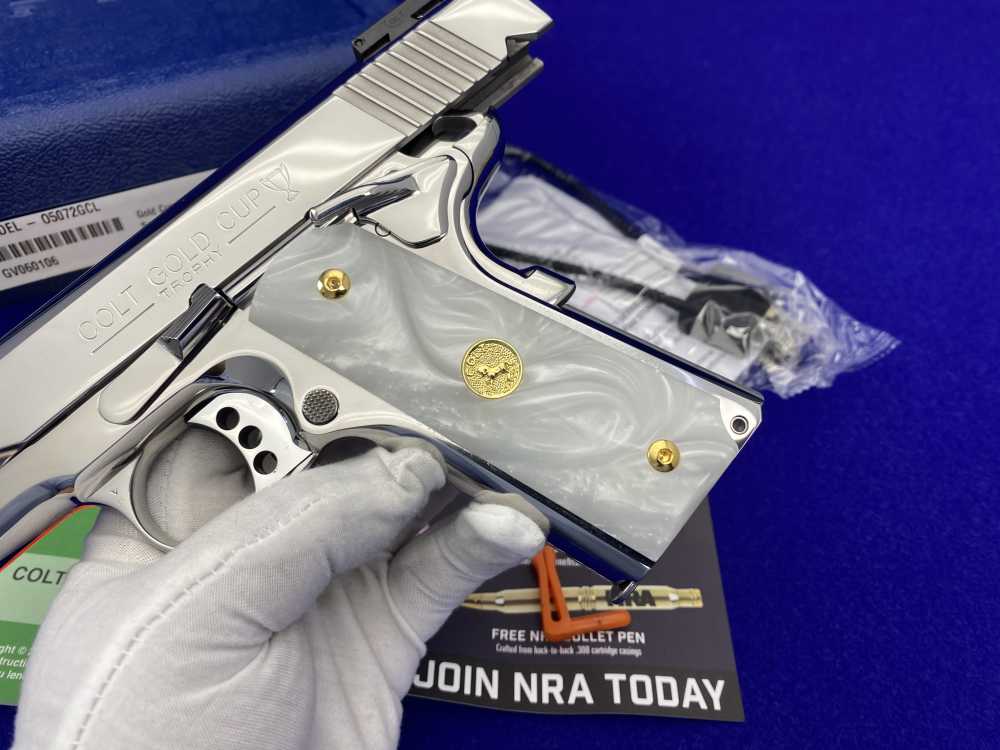 Colt Gold Cup Trophy 9mm -ULTIMATE POLISHED STAINLESS FINISH- 100% Flawless-img-49