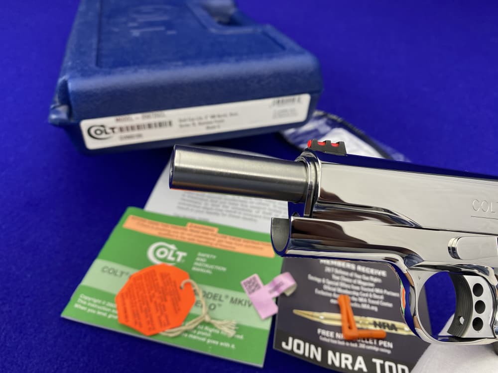 Colt Gold Cup Trophy 9mm -ULTIMATE POLISHED STAINLESS FINISH- 100% Flawless-img-44