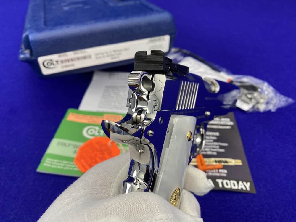 Colt Gold Cup Trophy 9mm -ULTIMATE POLISHED STAINLESS FINISH- 100% Flawless-img-25