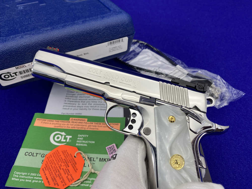Colt Gold Cup Trophy 9mm -ULTIMATE POLISHED STAINLESS FINISH- 100% Flawless-img-39