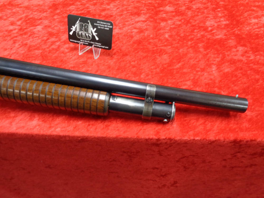 1933 Winchester Model 1897 97 12 Gauge SLAM FIRE Riot Trench Shotgun TRADE-img-6