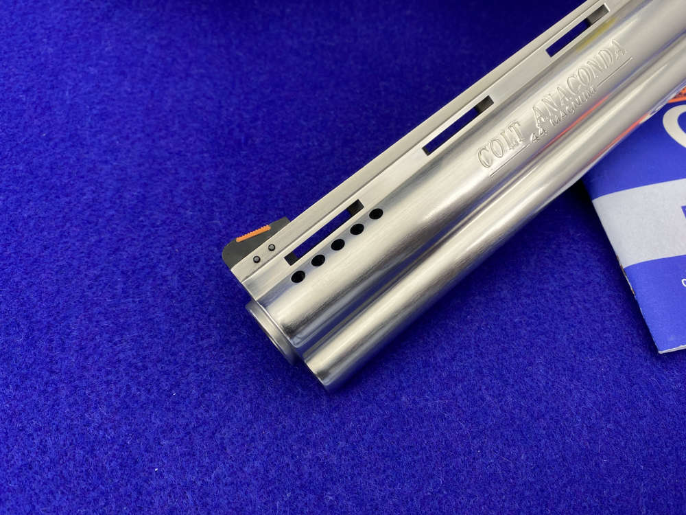 MINT 1998 Colt Anaconda PDT .44 Mag 8" -RARE CUSTOM SHOP FIRST GEN PORTED--img-4