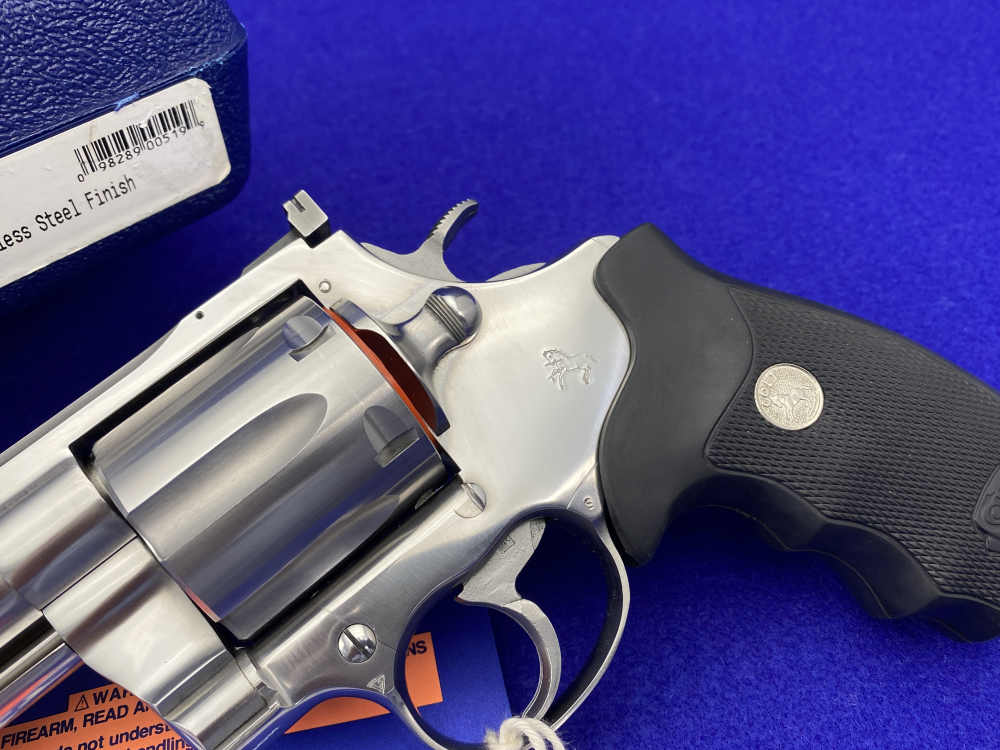 MINT 1998 Colt Anaconda PDT .44 Mag 8" -RARE CUSTOM SHOP FIRST GEN PORTED--img-6