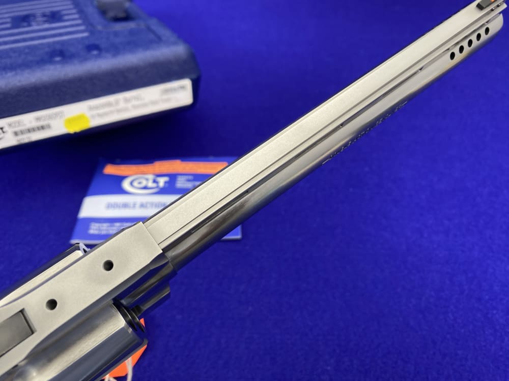 MINT 1998 Colt Anaconda PDT .44 Mag 8" -RARE CUSTOM SHOP FIRST GEN PORTED--img-23