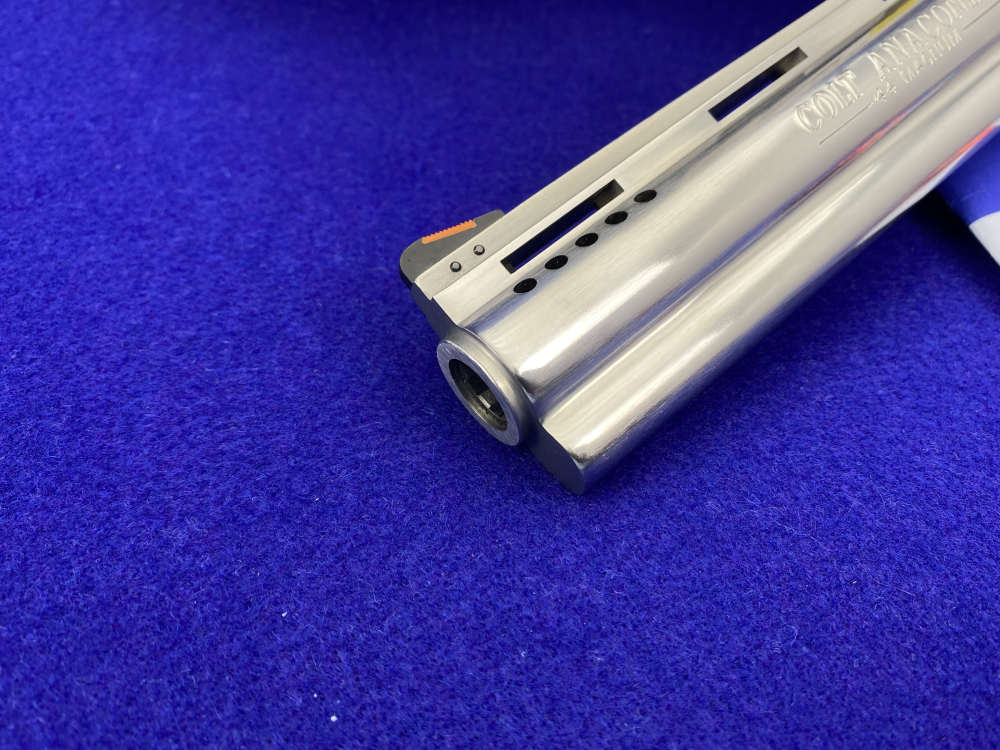 MINT 1998 Colt Anaconda PDT .44 Mag 8" -RARE CUSTOM SHOP FIRST GEN PORTED--img-11