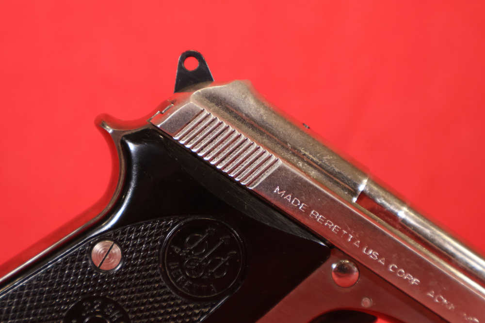 Beretta 950BS Minx Nickel 22 Short 2.25" Tip-Up 6rd 950 BS-img-9