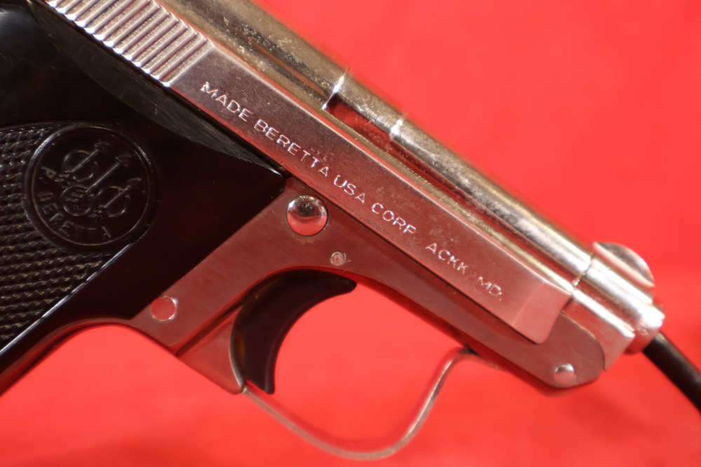 Beretta 950BS Minx Nickel 22 Short 2.25" Tip-Up 6rd 950 BS-img-10