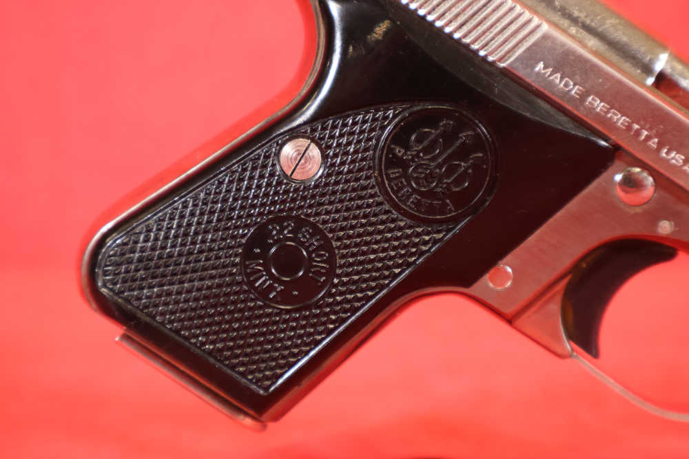 Beretta 950BS Minx Nickel 22 Short 2.25" Tip-Up 6rd 950 BS-img-8
