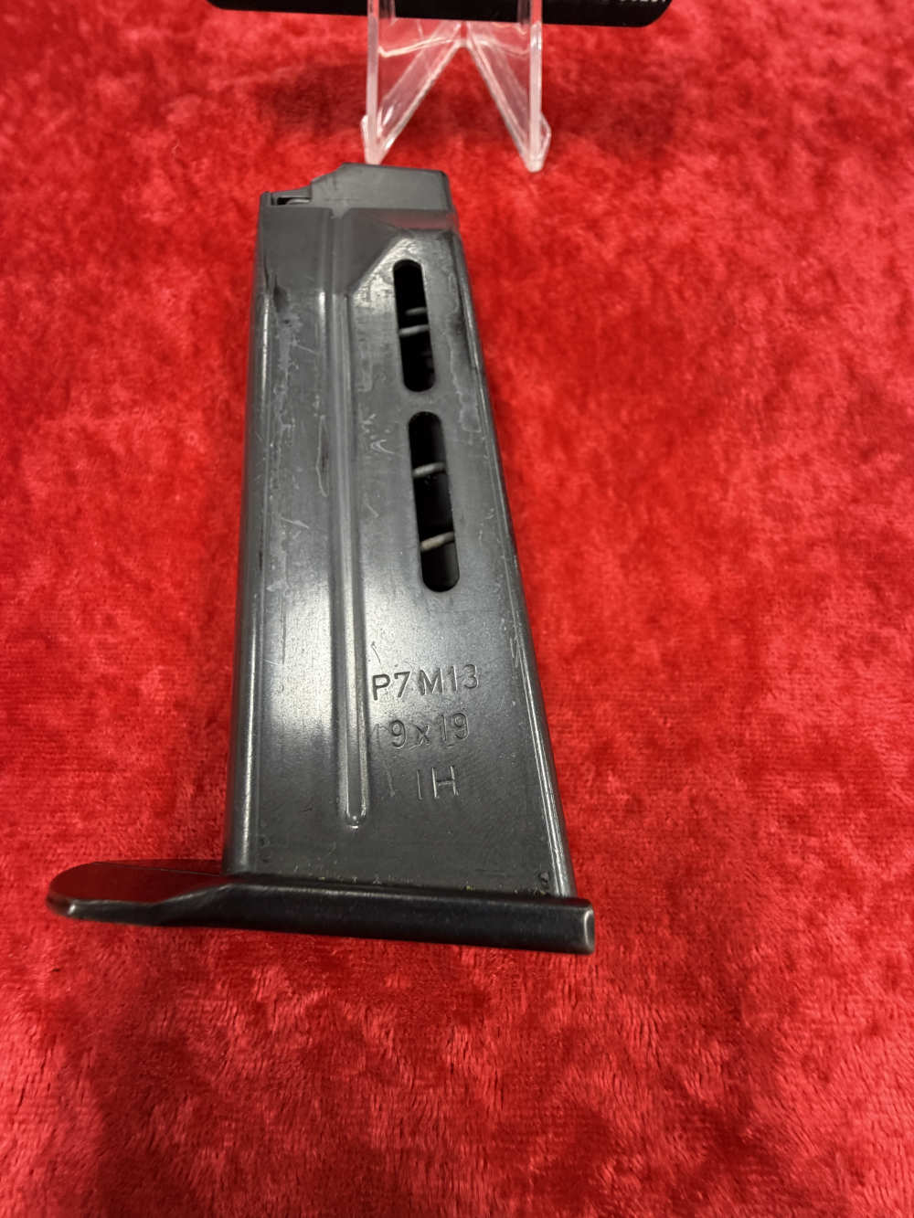 1987 H&K P7 M13 9mm 13rd Pistol Magazine IH Mag Date HK Heckler Koch TRADE-img-7
