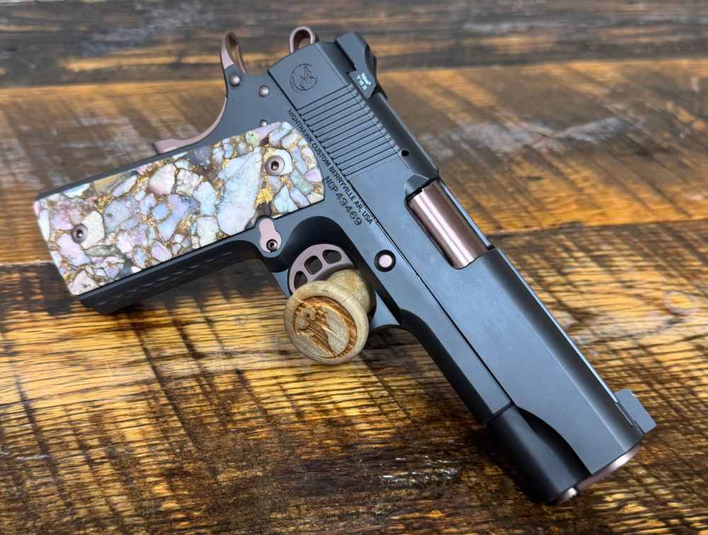 Nighthawk Custom 1911 Lady Hawk 2.0 Commander Optic Ready 9mm Pistol 10 Rd-img-1