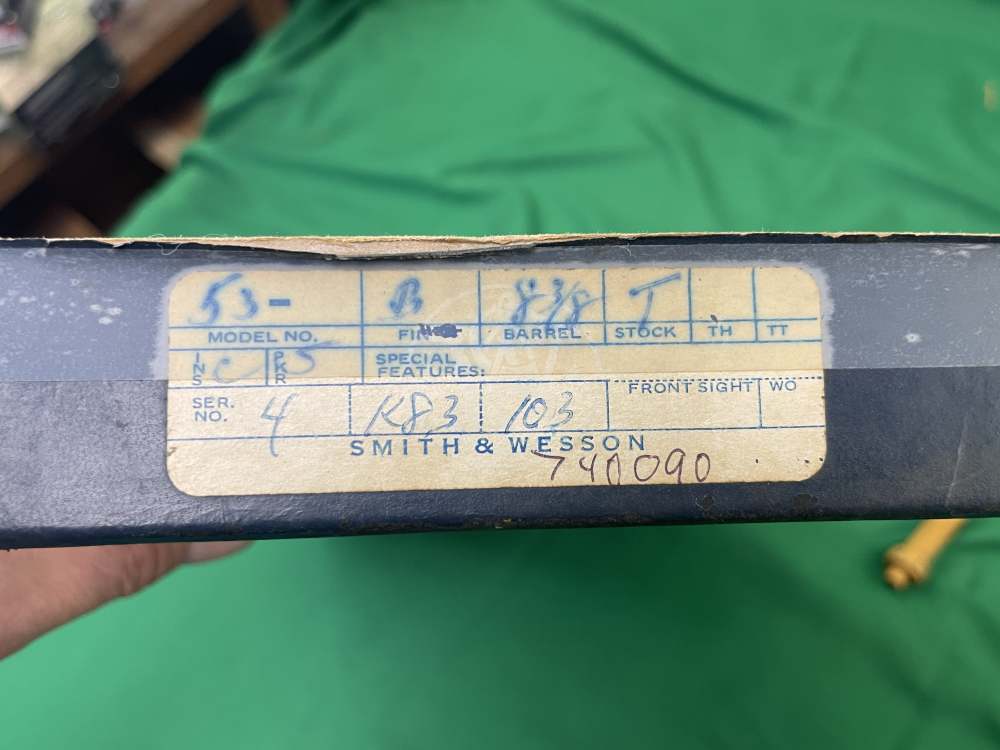 Smith & Wesson Model 53 .22 Rem Jet 8 3/8" Barrel-img-25