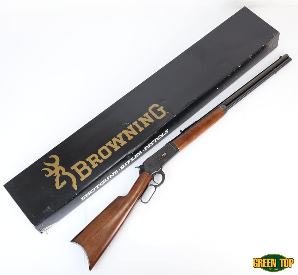 Browning Model 1886, 45-70 Govt 26” Barrel Blued/Wood VERY NICE W/ Box!-img-0