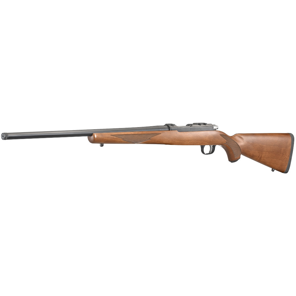 RUGER 77/17 17 WSM 20in 6rd Walnut Bolt-Action Rifle (7222)-img-2