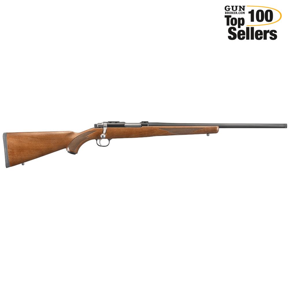 RUGER 77/17 17 WSM 20in 6rd Walnut Bolt-Action Rifle (7222)-img-0