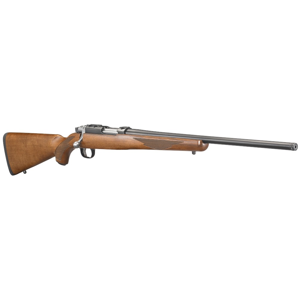 RUGER 77/17 17 WSM 20in 6rd Walnut Bolt-Action Rifle (7222)-img-3