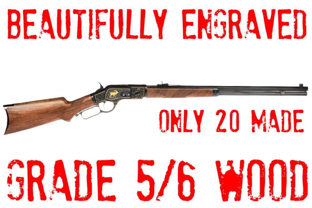 WINCHESTER 1873 .45 COLT 24" BARREL "ONE OF ONE THOUSAND" GRADE 5/6 NEW -img-0