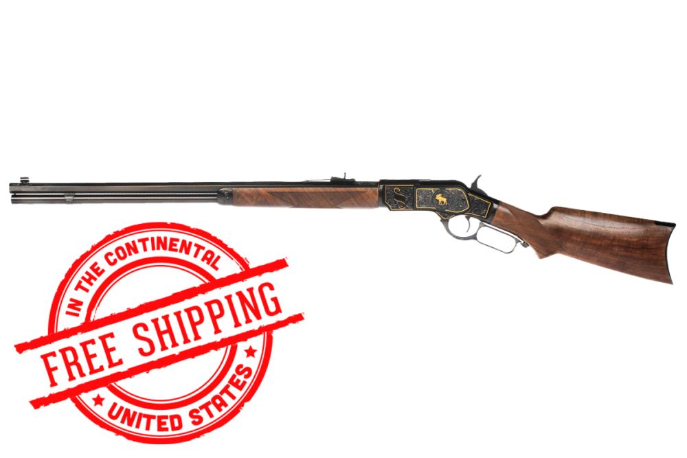 WINCHESTER 1873 .45 COLT 24" BARREL "ONE OF ONE THOUSAND" GRADE 5/6 NEW -img-1