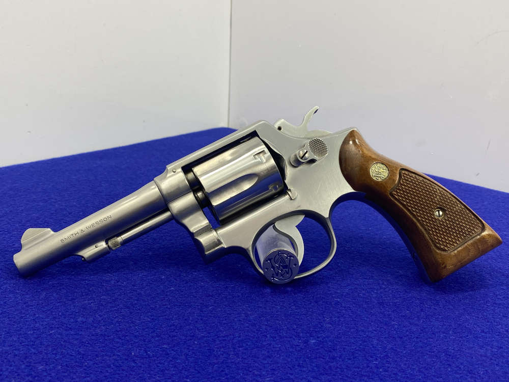 1973 Smith & Wesson Model 64 No-Dash .38 Spl *4" PINNED TAPERED BARREL*-img-6