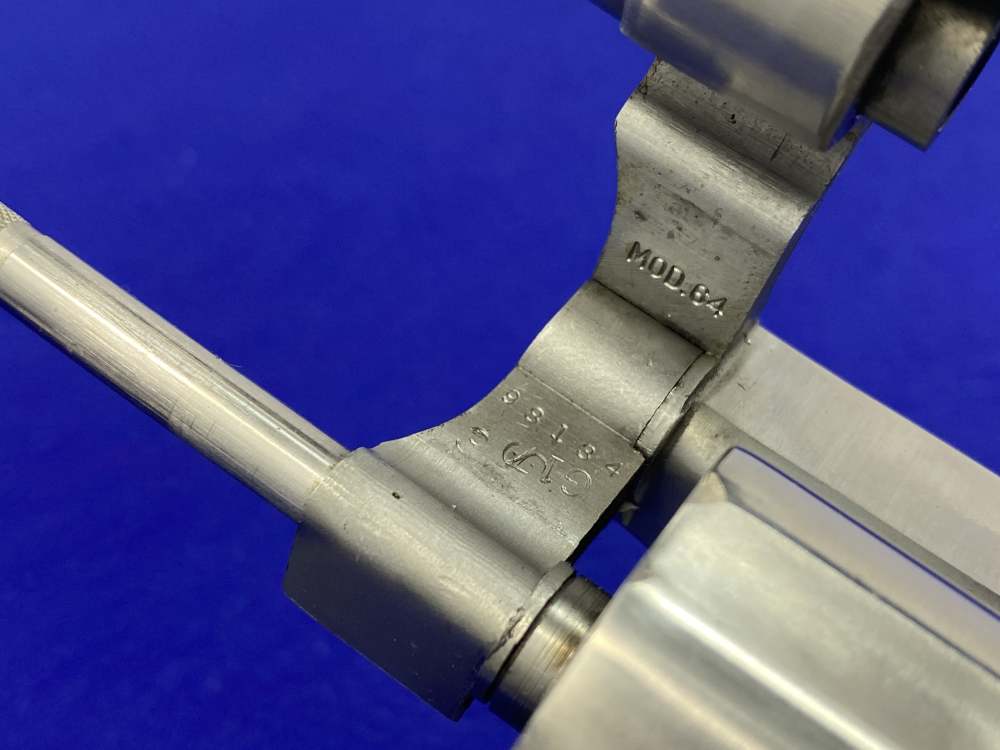 1973 Smith & Wesson Model 64 No-Dash .38 Spl *4" PINNED TAPERED BARREL*-img-33