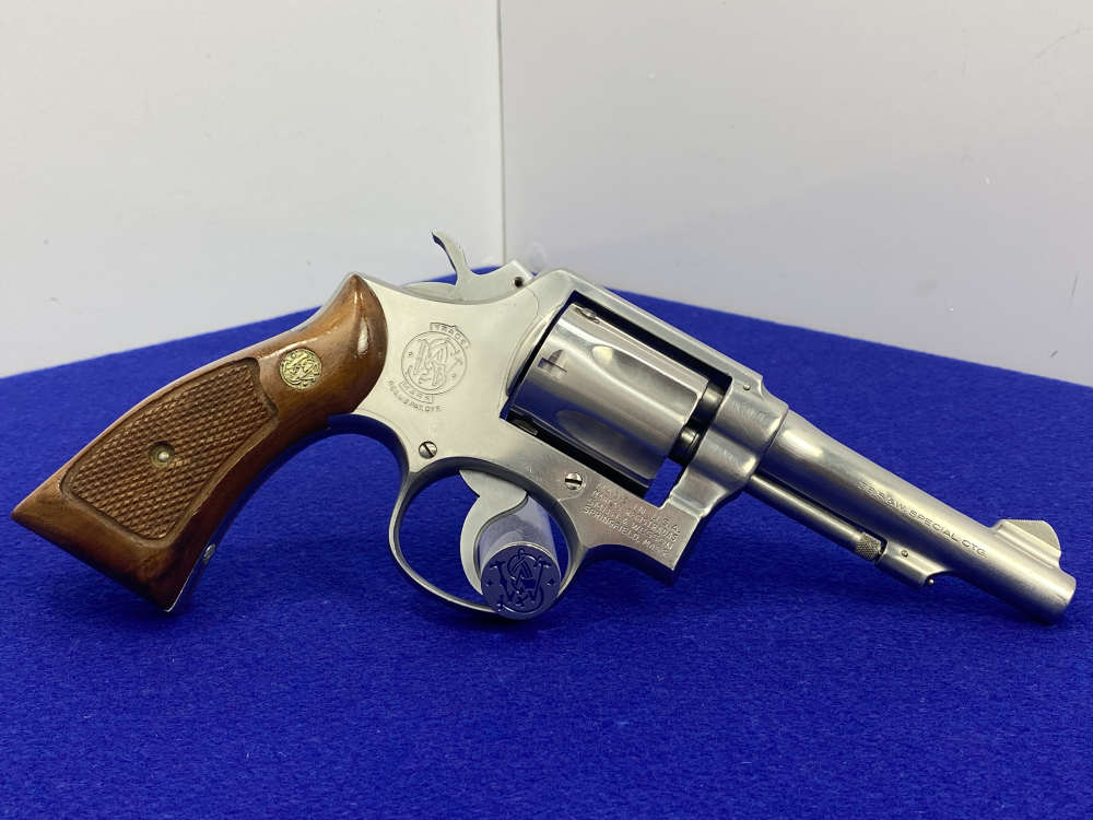 1973 Smith & Wesson Model 64 No-Dash .38 Spl *4" PINNED TAPERED BARREL*-img-13