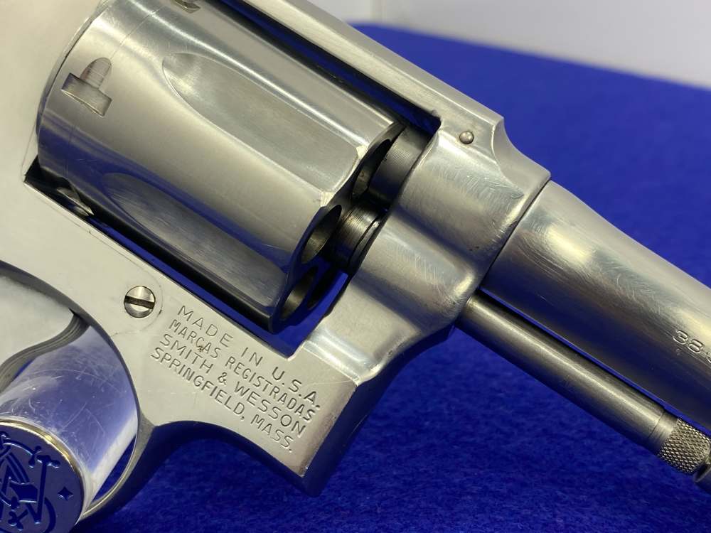 1973 Smith & Wesson Model 64 No-Dash .38 Spl *4" PINNED TAPERED BARREL*-img-17