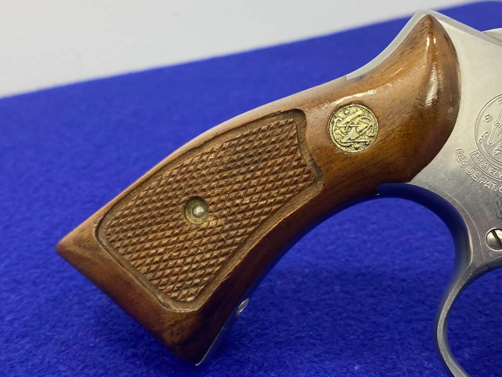 1973 Smith & Wesson Model 64 No-Dash .38 Spl *4" PINNED TAPERED BARREL*-img-14