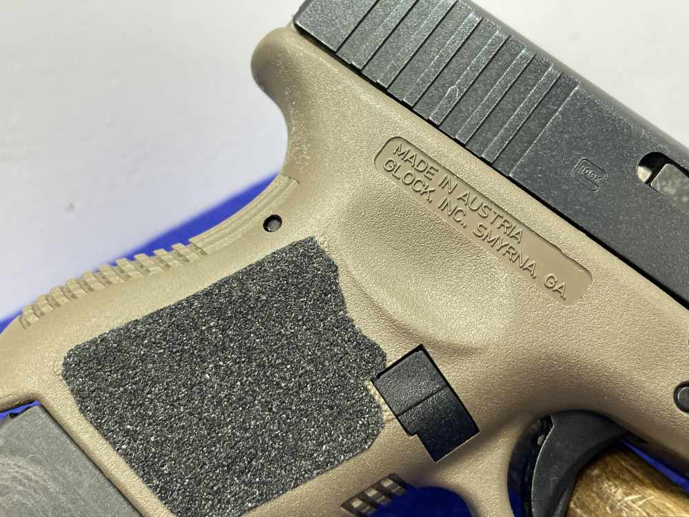 Glock 26 Gen 3 9mm 3.43" Black/FDE *EXCELLENT CONCEALABLE POCKET PISTOL*-img-14
