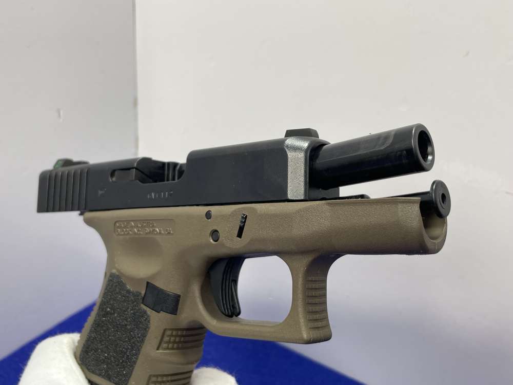Glock 26 Gen 3 9mm 3.43" Black/FDE *EXCELLENT CONCEALABLE POCKET PISTOL*-img-34