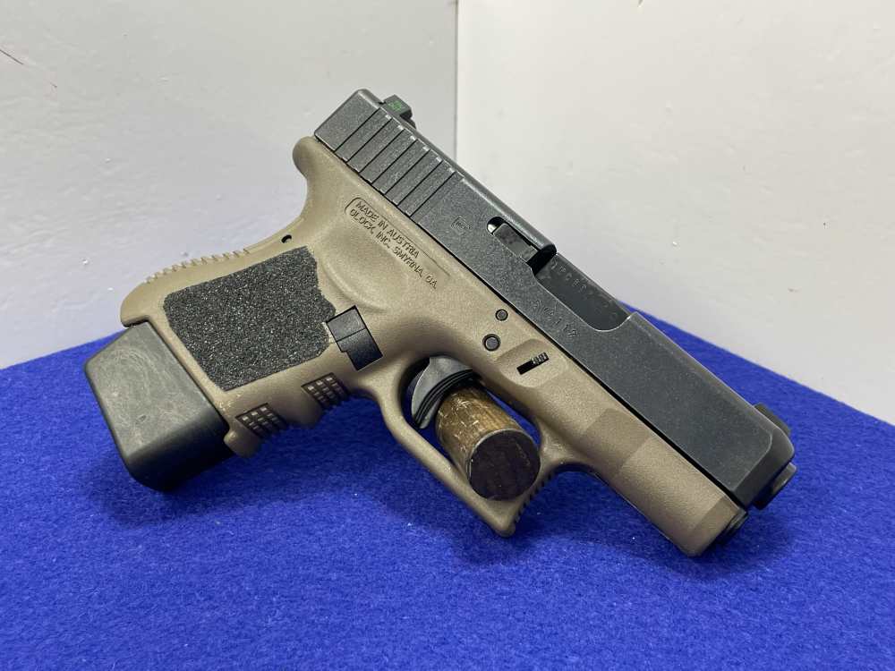 Glock 26 Gen 3 9mm 3.43" Black/FDE *EXCELLENT CONCEALABLE POCKET PISTOL*-img-12