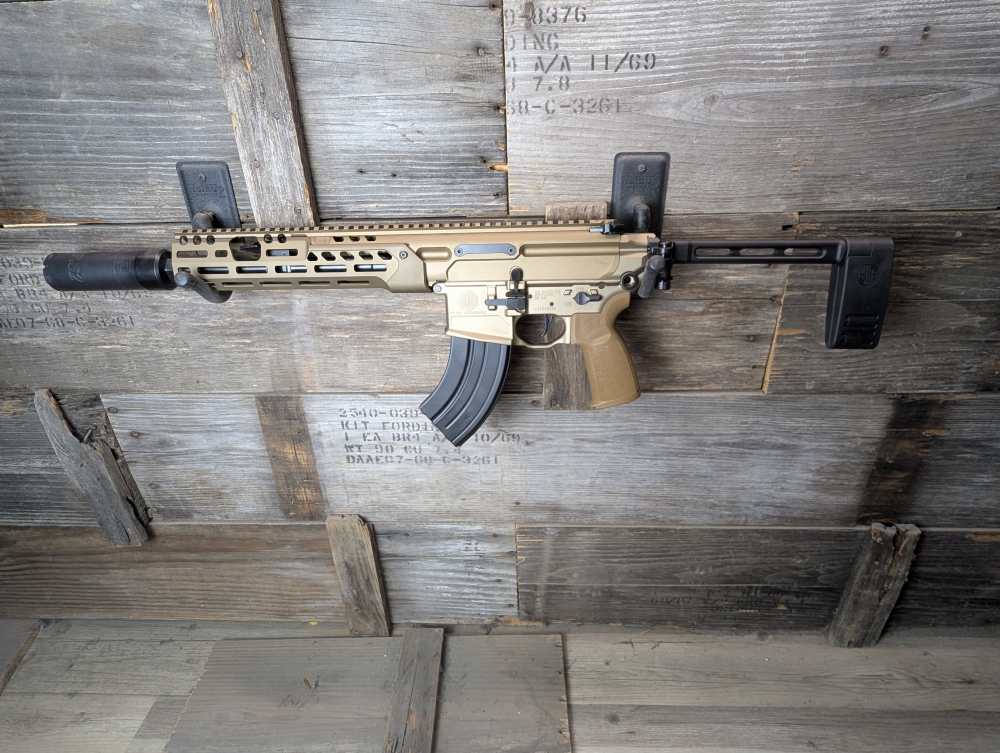 Sig Sauer MCX Spear LT 7.62x39 Pistol w/ Sig Silencer-img-1