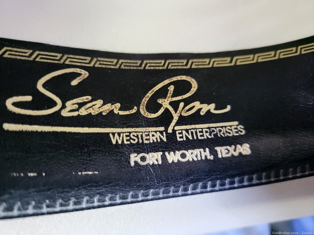 Sean Ryon 30x Platinum Beaver size 7 1/8 Cowboy Hat with case-img-3